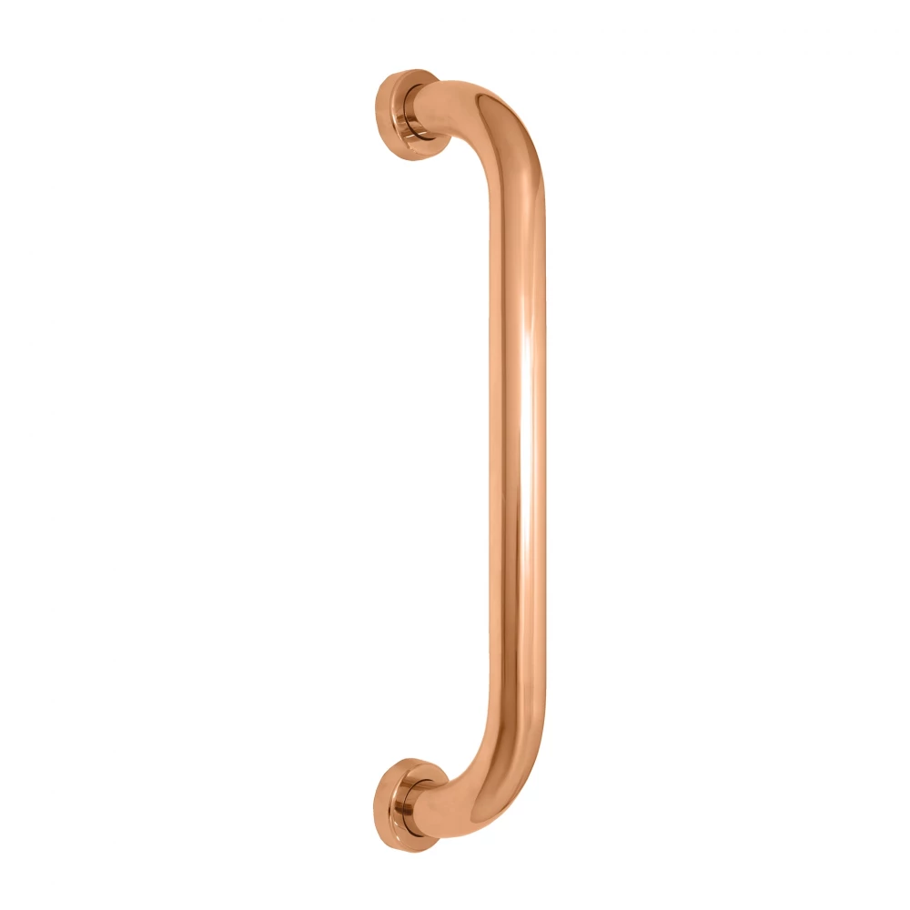 BARRA DE APOIO 40CM AÇO INOX PREMIUM ROSE GOLD