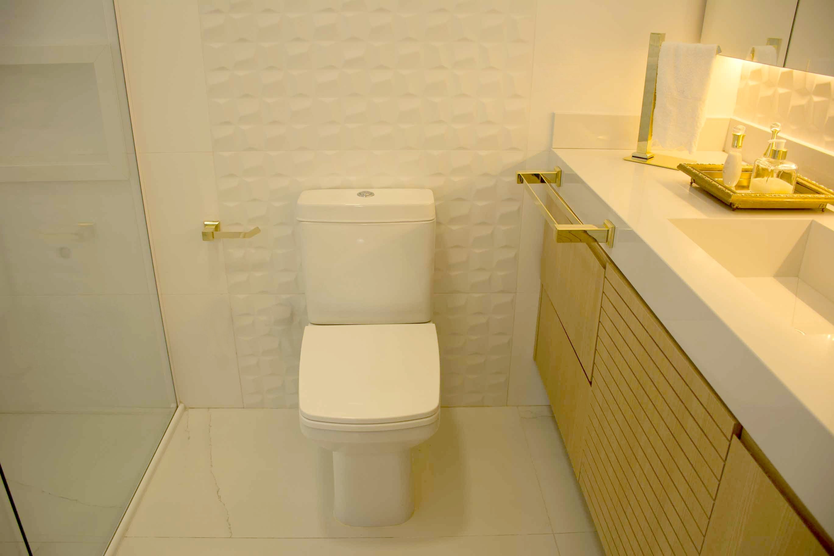 PORTA PAPEL HIGIÊNICO GOLD