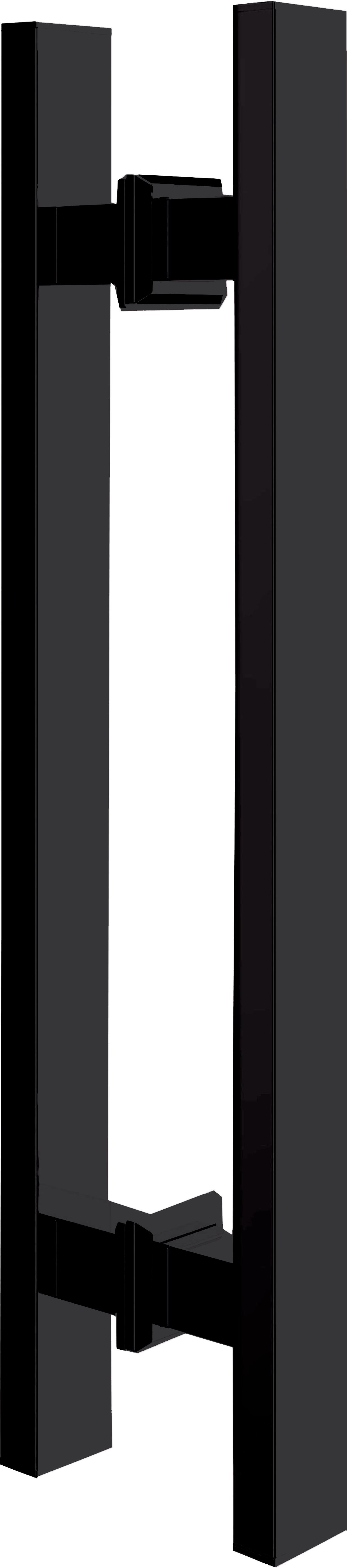 PUXADOR DUPLO PARA PORTA 1200MM BLACK