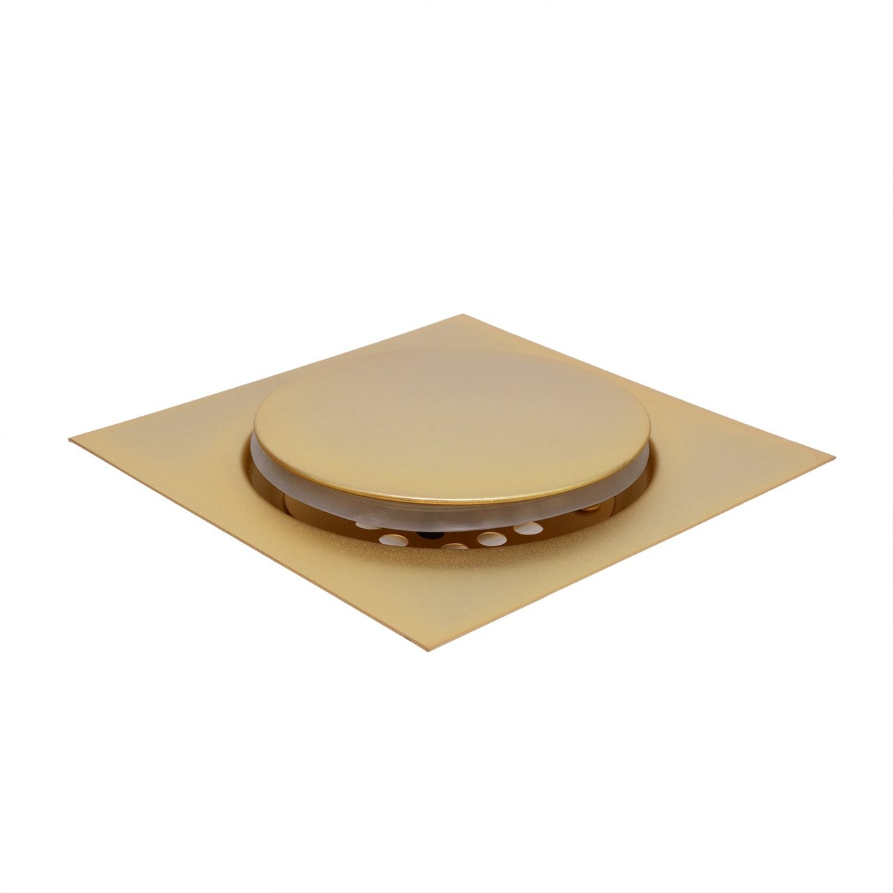 GRELHA PARA RALO CLICK 15X15 OURO FOSCO