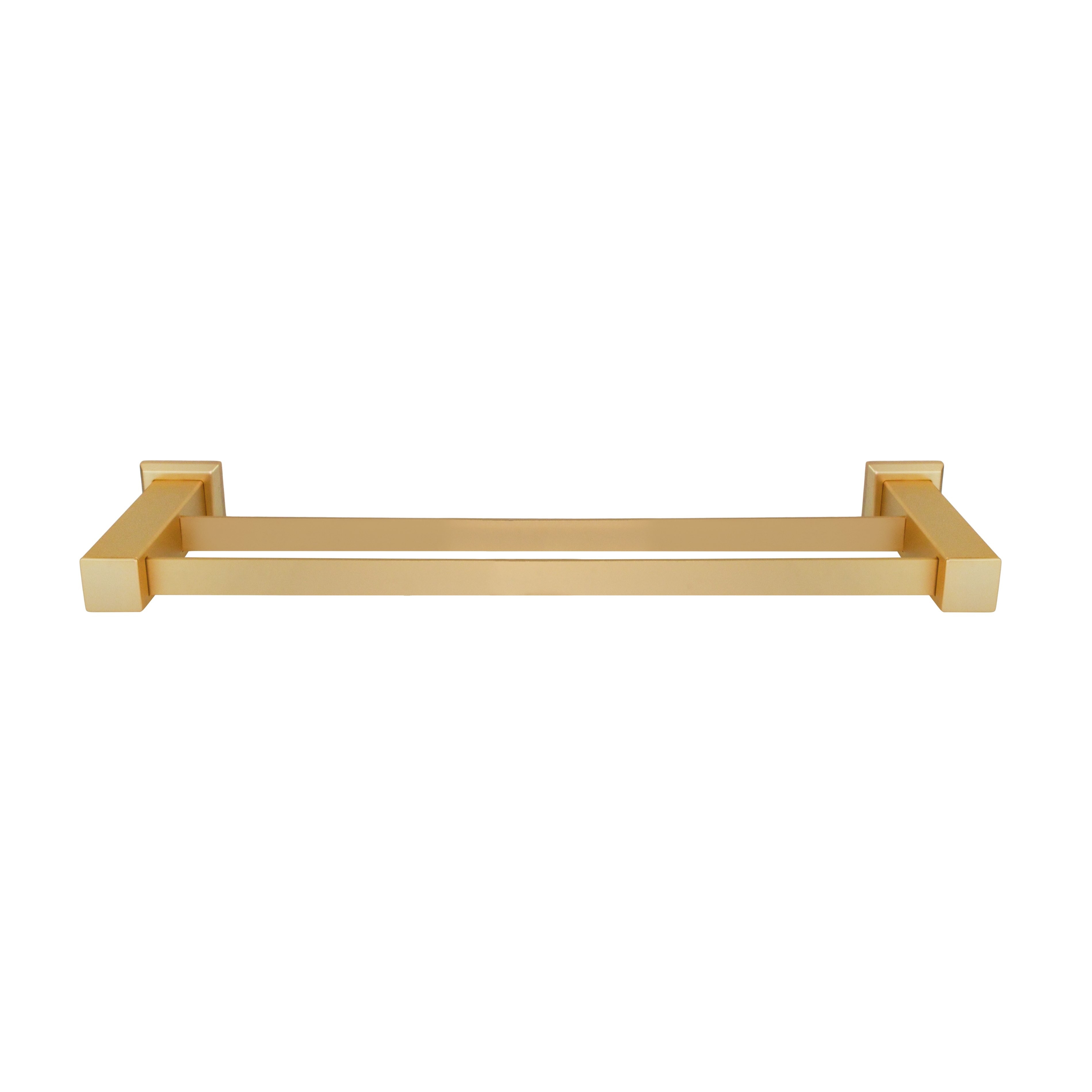 PORTA TOALHA DE BANHO DUPLO 51CM OURO FOSCO