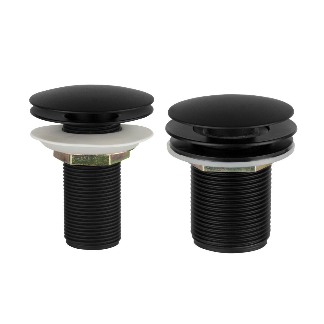 KIT 1 VÁLVULA DE ESCOAMENTO 7/8” E 1 VÁLVULA DE ESCOAMENTO 1.1/4” BLACK