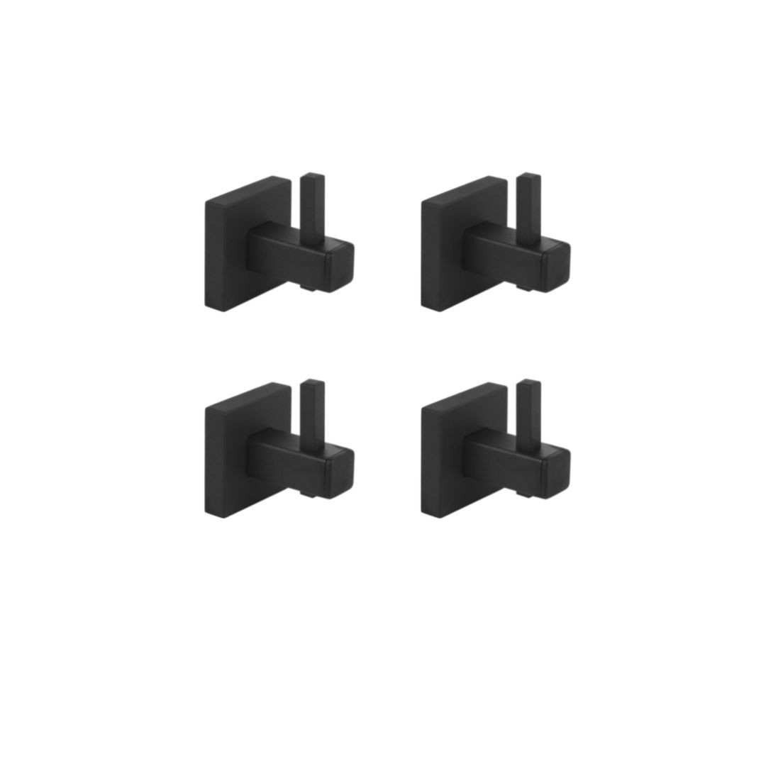 KIT 4 CABIDES SQUARE BLACK