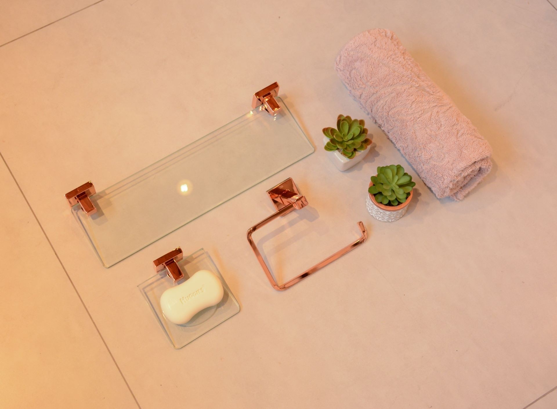 SABONETEIRA SQUARE ROSE GOLD