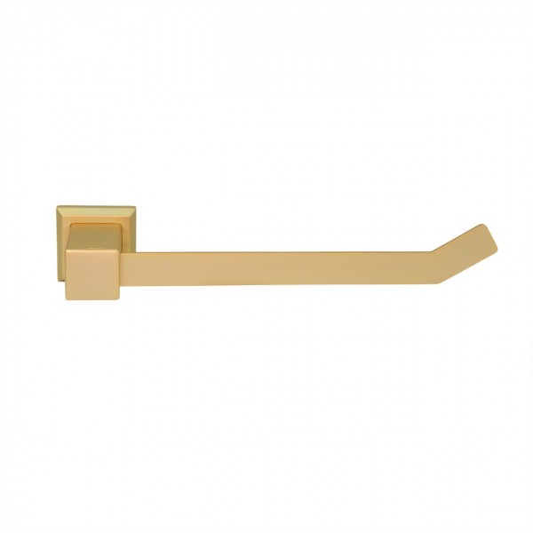 PORTA TOALHA DE ROSTO INOX  OURO FOSCO
