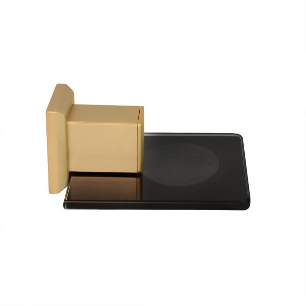 SABONETEIRA INOX OURO FOSCO