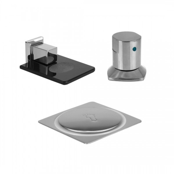 KIT DE ACESSÓRIOS PARA BANHEIRO INOX PREMIUM