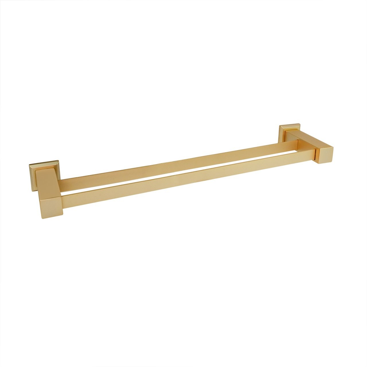 PORTA TOALHA DE BANHO DUPLO 51CM OURO FOSCO