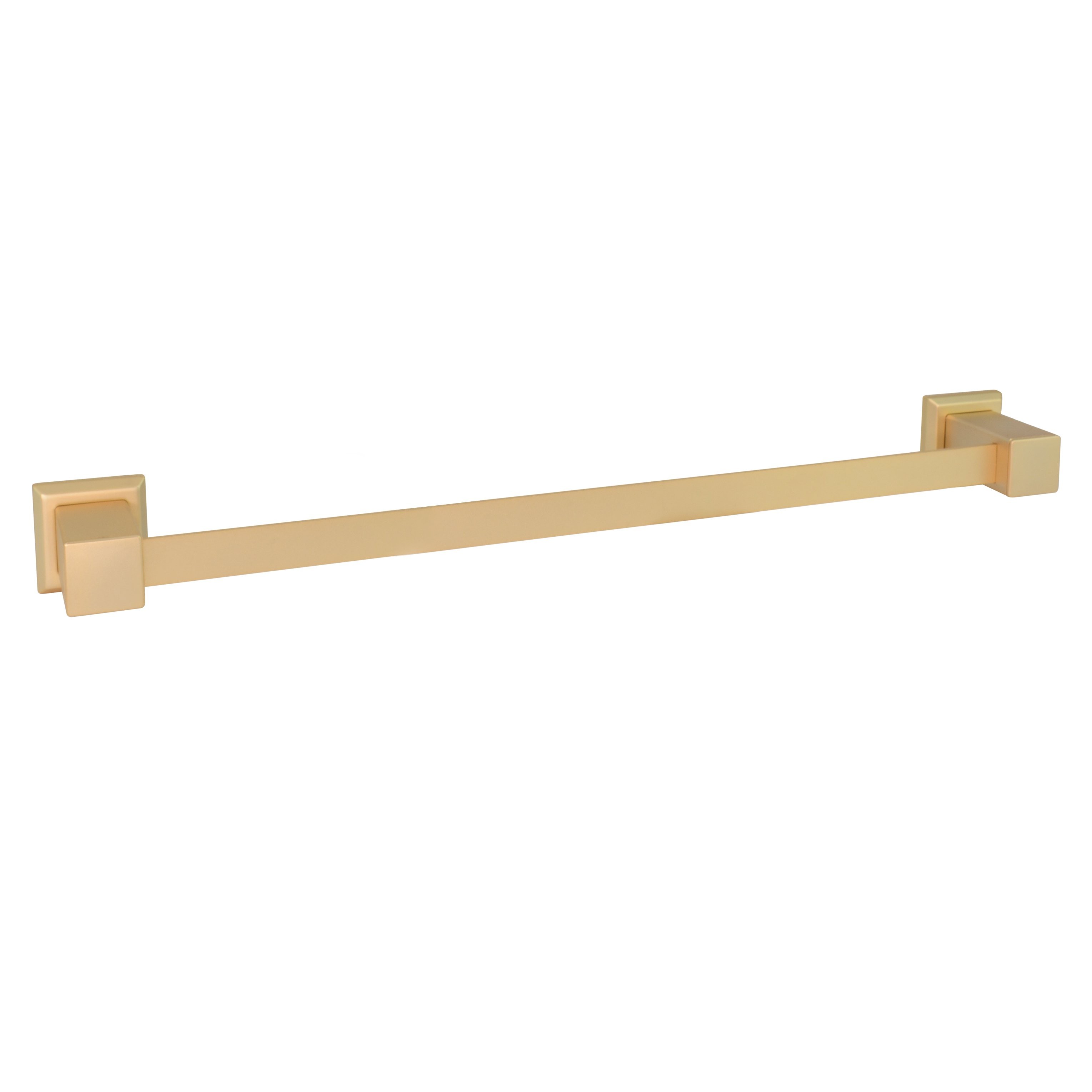 PORTA TOALHA DE BANHO 62CM OURO FOSCO