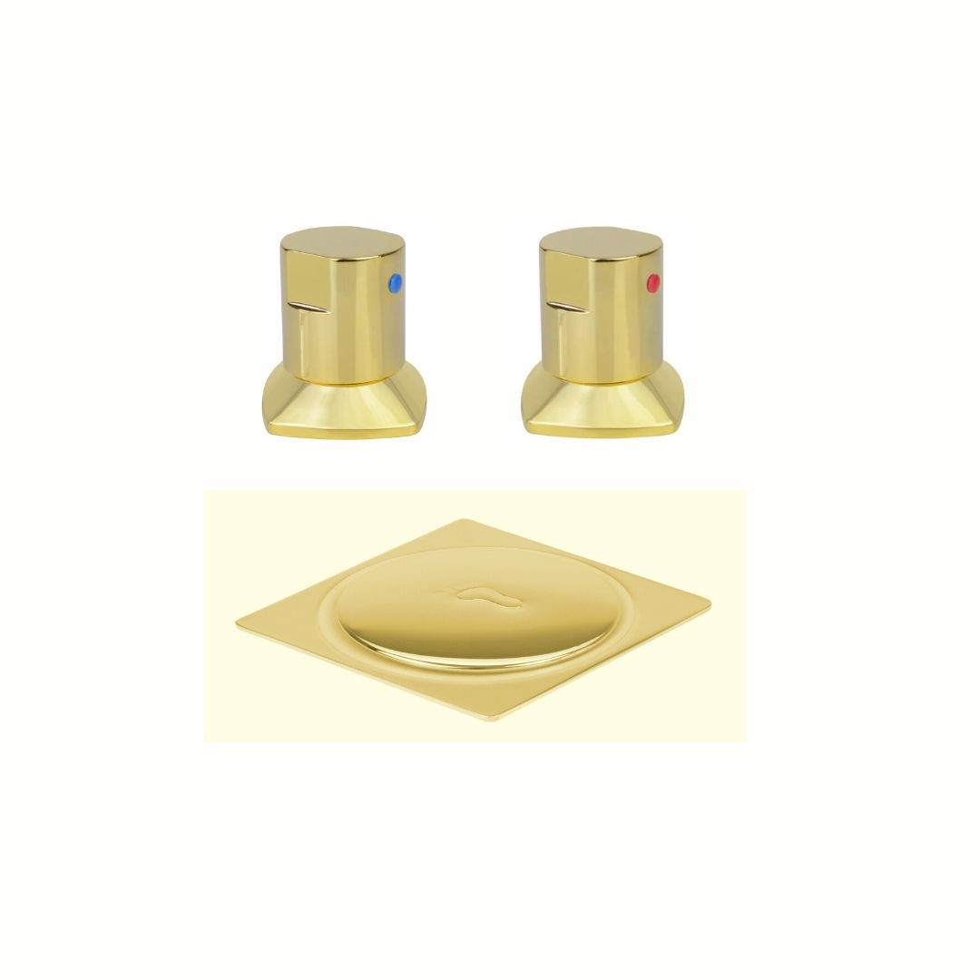 KIT DE ACESSÓRIOS PARA BANHEIRO GOLD