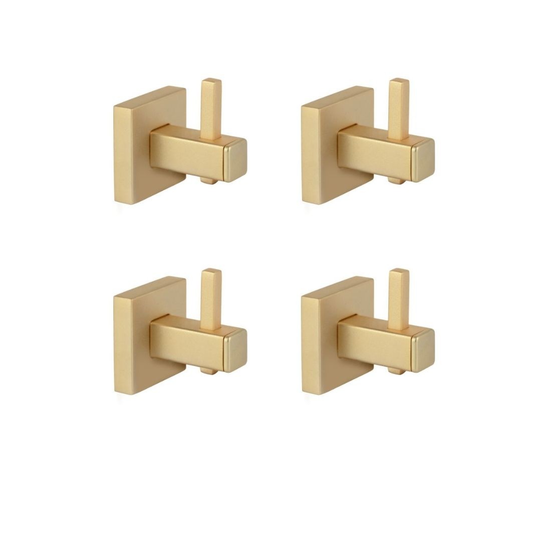 KIT 4 CABIDES SQUARE OURO FOSCO