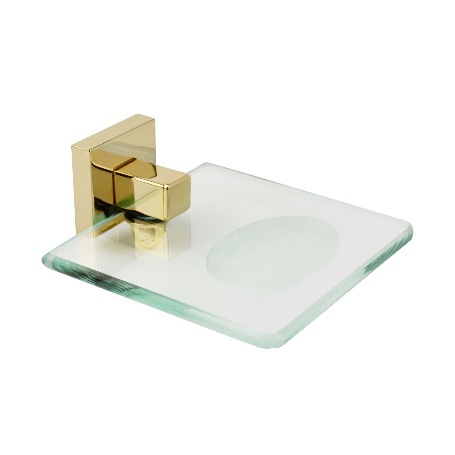 SABONETEIRA INOX SQUARE GOLD