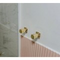 ACABAMENTO PARA REGISTRO C44 ÁGUA QUENTE/FRIA GOLD