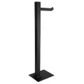 PAPELEIRA DE CHÃO 1 HASTE INOX BLACK