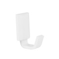 PORTA TOALHA DE ROSTO/ CABIDE ALUMÍNIO CLASSIC WHITE